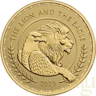 1 Unze Goldmünze British Lion und American Eagle 2025