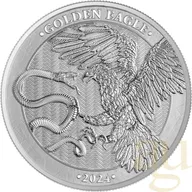 1 Unze Silbermünze Malta Golden Eagle 2024