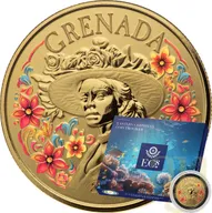 1 Unze Goldmünze EC8 Grenada - La Diablesse 2023 - coloriert