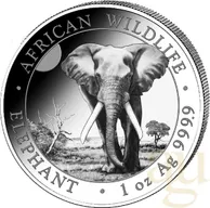 1 Unze Silbermünze Somalia Elefant 2025