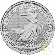 1/10 Unze Platinmünze Britannia 2025