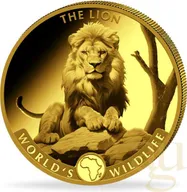 1 Unze Goldmünze Kongo World´s Wildlife - Löwe 2025