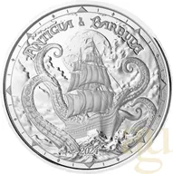 1 Unze Silbermünze EC8 Antigua & Barbuda - Rum Runner and Kraken 2024