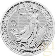 1 Unze Silbermünze Britannia 2025 - Tilawa Privy Mark