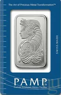 31,1 Gramm Silberbarren PAMP Fortuna