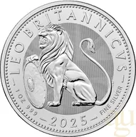 1 Unze Silbermünze British Lion 2025