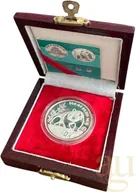 1 Unze Silbermünze China Panda 1990 - polierte Platte
