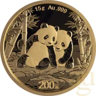 15 Gramm Goldmünze China Panda 2026