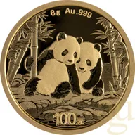 8 Gramm Goldmünze China Panda 2026