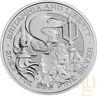 1 Unze Silbermünze Britannia and Liberty 2025