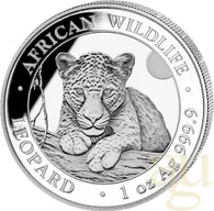 1 Unze Silbermünze Somalia African Wildlife Leopard 2025