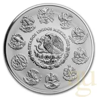 5 Unzen Silbermünze Mexiko Libertad 2026 - Reverse polierte Platte