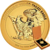 1 Unze Goldmünze Australien Wedge Tailed Eagle 2025 proof - Ultra High Relief