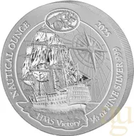 1/12 Unze Silbermünze Ruanda Nautical Serie - HMS Victory 2025