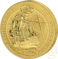 1/12 Unze Goldmünze Ruanda Nautical Serie - HMS Victory 2025
