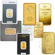 5 Gramm Goldbarren