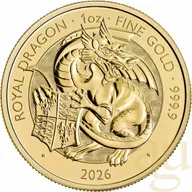 1 Unze Goldmünze Tudor Beasts Royal Dragon 2026
