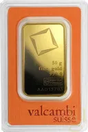 50 Gramm Goldbarren Valcambi