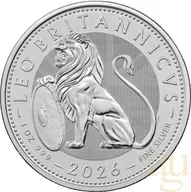 1 Unze Silbermünze British Lion 2026