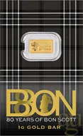 1 Gramm Goldbarren Perth Mint - Bon Scott
