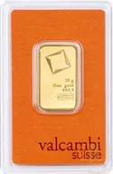 20 Gramm Goldbarren Valcambi