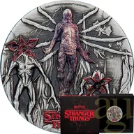 2 Unzen Silbermünze Tuvalu Stranger Things - Villians 2026 Antik Finish coloriert