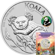 1 Unze Silbermünze Australien Koala 2025 - Panda Privy Mark