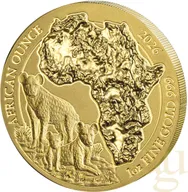 1 Unze Goldmünze Ruanda Hyäne 2026