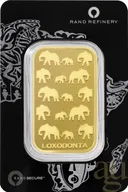 100 Gramm Goldbarren Rand Refinery - Elefant