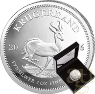 1 Unze Silbermünze Krügerrand 2026 - polierte Platte