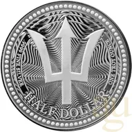 1 Unze Silbermünze Barbados Trident 2025