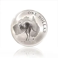 1 Unze Silbermünze Australien Känguru 2000 (RAM)