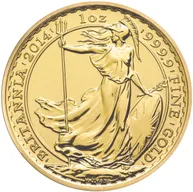 1 Unze Goldmünze Britannia 2014
