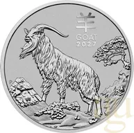 1 Unze Platinmünze Australien Lunar III Ziege 2027