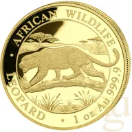 1 Unze Goldmünze Somalia African Wildlife Leopard 2026