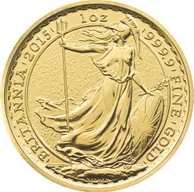 1 Unze Goldmünze Britannia 2015