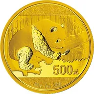 1/10 Unze Goldmünze China Panda 2015