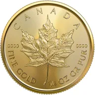 1/4 Unze Goldmünze Maple Leaf 2022