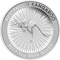1 Unze Silbermünze Australien Känguru