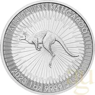 1 Unze Silbermünze Australien Känguru 2023