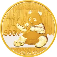30 Gramm Goldmünze China Panda - verschiedene Prägejahre