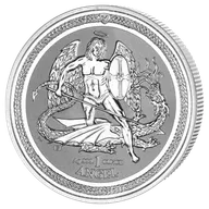 1 Unze Silbermünze Erzengel Michael 2016 - Reverse Proof
