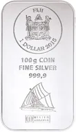 100 Gramm Silber Argor Heraeus Fiji Münzbarren