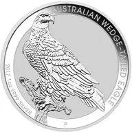1 Unze Silbermünze Australien Wedge Tailed Eagle 2017