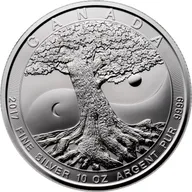 10 Unzen Silbermünze Kanada Tree of Life 2017