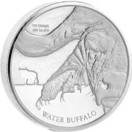 100 Gramm Silbermünze Water Buffalo "Wasserbüffel" 2017