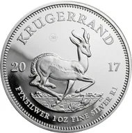 1 Unze Silbermünze Krügerrand 2017