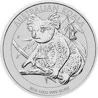1 Kilogramm Silbermünze Australien Koala 2018