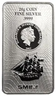 20 Gramm Silber Cook Islands Münzbarren