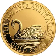 1 Unze Goldmünze Australien Schwan 2017